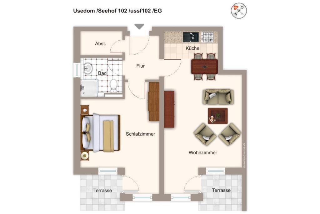 Seehof Seehof 102 Heringsdorf  Exterior foto